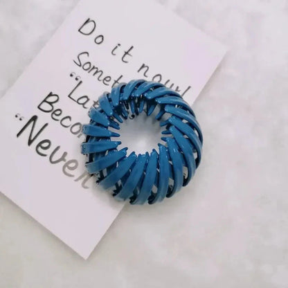 Bird nest shaped ponytail hair clip by Clarivae, a magic lazy braider hairpin for quick and effortless hairstyles.