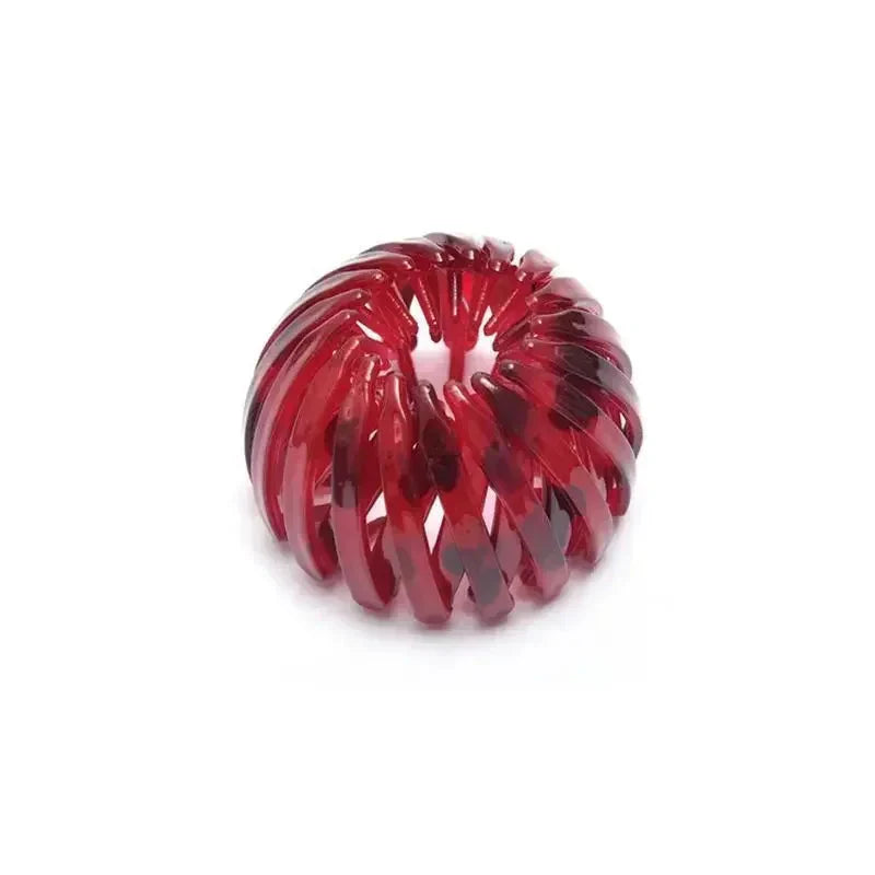 Clarivae bird nest shaped ponytail hair clip with a lazy braid design, perfect for effortless and stylish hairstyles.