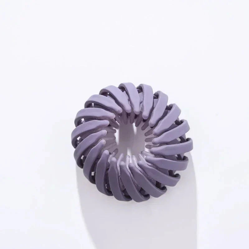 Clarivae bird nest shaped ponytail hair clip with a magic lazy braider design, ideal for effortless hairstyles and secure hair hold.