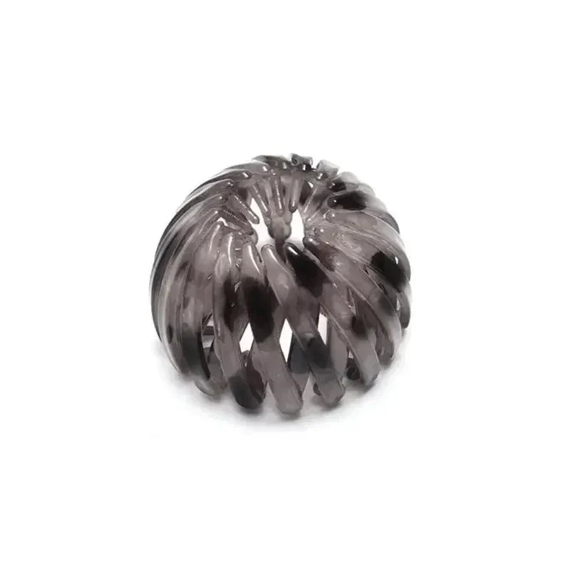 Clarivae bird nest-shaped ponytail hair clip, a lazy braider hairpin for effortless, stylish hairstyles.